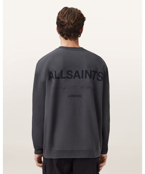 ALLSAINTS（オールセインツ）の「FUTURE CREW NECK SWEATSHIRT | FUTURE クルー ネック スウェットシャツ（スウェット・メンズ・ブルー系その他・L/XS/S/M）」の3枚目の写真