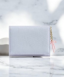 VIBGYOR（ヴィブジョー）の「urbanfemine./リボンチャーム付き コンパクト三つ折り財布 U7567（財布）」