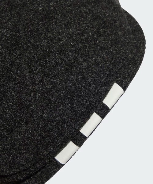 adidas（アディダス）の「adidas/アディダス ハンチング ギャツビー ハット KCJ91（ハンチング/ベレー帽・メンズ・ブラック・L）」の4枚目の写真