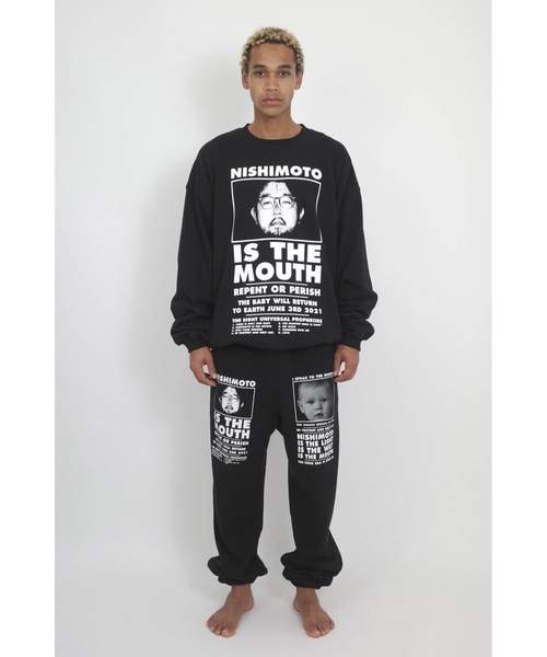 NISHIMOTO IS THE MOUTH(ニシモト イズ ザ マウス)の「CLASSIC SWEAT PANTS | NISHIMOTO IS THE MOUTH(スウェットパンツ・メンズ・杢グレー/ライトイエロー/スモークピンク/ブラック・MEDIUM/LARGE/X-LARGE)」の9枚目の写真