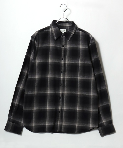 MARUKAWA（マルカワ）の「2025AW USAコットン オンブレネルチェック レギュラーカラーシャツ 薄手 長袖 メンズ レディース（シャツ/ブラウス・メンズ・ブルー/イエロー系その他/ネイビー/カーキ/レッド/ダークブラウン/ベージュ/ブラック・M/L/LL）」の17枚目の写真