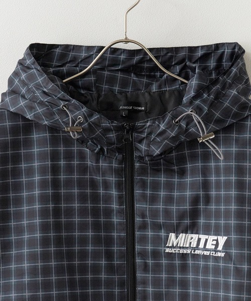 Jungle Storm（ジャングルストーム）の「JUNGLE STORM/ジャングルストーム チェックフードブルゾン（ブルゾン・メンズ・グリーン系1/レッド/ブラウン/グリーン系2・M/L）」の10枚目の写真