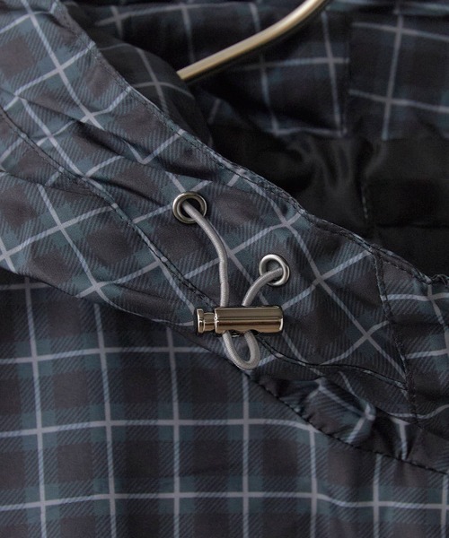 Jungle Storm（ジャングルストーム）の「JUNGLE STORM/ジャングルストーム チェックフードブルゾン（ブルゾン・メンズ・グリーン系1/レッド/ブラウン/グリーン系2・M/L）」の11枚目の写真