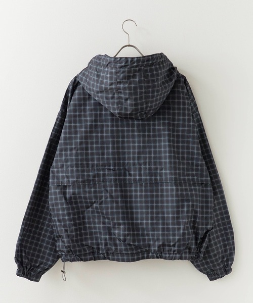 Jungle Storm（ジャングルストーム）の「JUNGLE STORM/ジャングルストーム チェックフードブルゾン（ブルゾン・メンズ・グリーン系1/レッド/ブラウン/グリーン系2・M/L）」の9枚目の写真