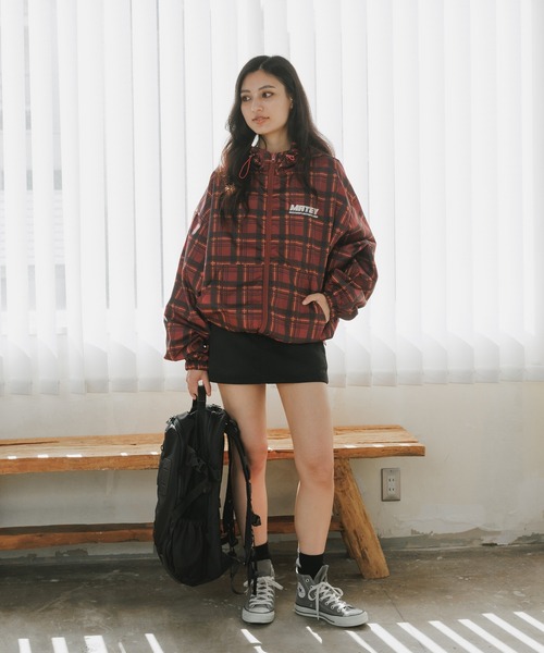 Jungle Storm（ジャングルストーム）の「JUNGLE STORM/ジャングルストーム チェックフードブルゾン（ブルゾン・メンズ・グリーン系1/レッド/ブラウン/グリーン系2・M/L）」の22枚目の写真