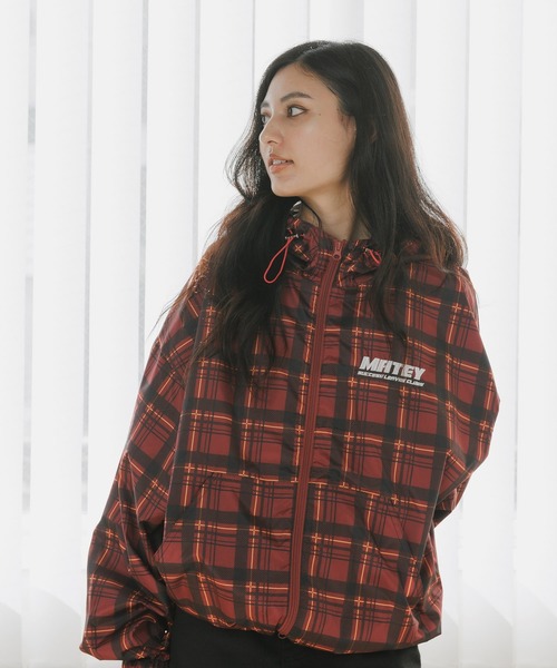 Jungle Storm（ジャングルストーム）の「JUNGLE STORM/ジャングルストーム チェックフードブルゾン（ブルゾン・メンズ・グリーン系1/レッド/ブラウン/グリーン系2・M/L）」の19枚目の写真