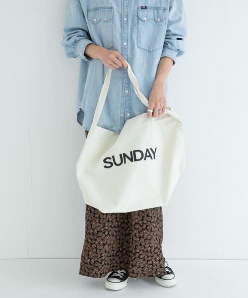 URBAN RESEARCH Sonny Label（アーバンリサーチサニーレーベル）の「ロゴビッグショルダーバッグ（ショルダーバッグ・レディース・ブラック/オフホワイト/ピンク・ONE）」の4枚目の写真