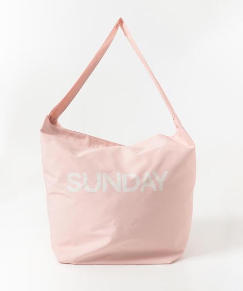 URBAN RESEARCH Sonny Label（アーバンリサーチサニーレーベル）の「ロゴビッグショルダーバッグ（ショルダーバッグ・レディース・ブラック/オフホワイト/ピンク・ONE）」の12枚目の写真