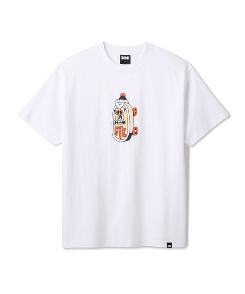 FTC（エフティーシー）の「FERRIS PLOCK TEE - Artwork by Ferris Plock（Tシャツ/カットソー・メンズ・ホワイト/ブラック/ワイン・SMALL/MEDIUM/LARGE）」の2枚目の写真