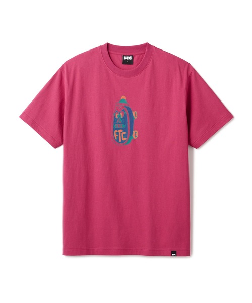 FTC（エフティーシー）の「FERRIS PLOCK TEE - Artwork by Ferris Plock（Tシャツ/カットソー・メンズ・ホワイト/ブラック/ワイン・SMALL/MEDIUM/LARGE）」の3枚目の写真