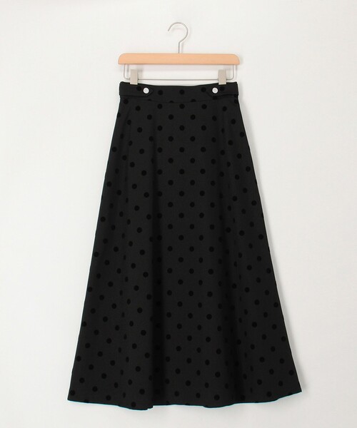 MICO COULIER(ミコクリエ)の「ドットフロッキープリントスカート(スカート・レディース・ブラウン系その他/ブラック系その他・36/38)」の16枚目の写真