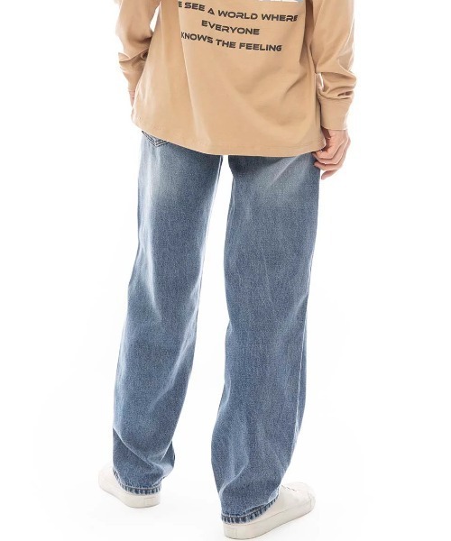 BILLABONG(ビラボン)の「【BILLABONG/ビラボン】24AW DENIM BASIC STRAIGHT/ウォッシュデニムパンツ(デニムパンツ・レディース・インディゴブルー・LARGE/MEDIUM/SMALL)」の2枚目の写真