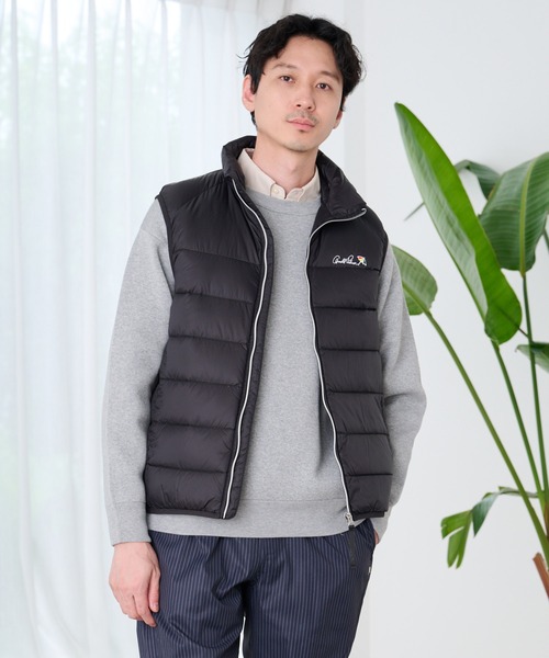 Arnold Palmer（アーノルドパーマー）の「シェア ライトダウンベスト（ダウンベスト・レディース・ブラック/オリーブドラブ/オフホワイト・M/S/L/LL/XS）」の12枚目の写真