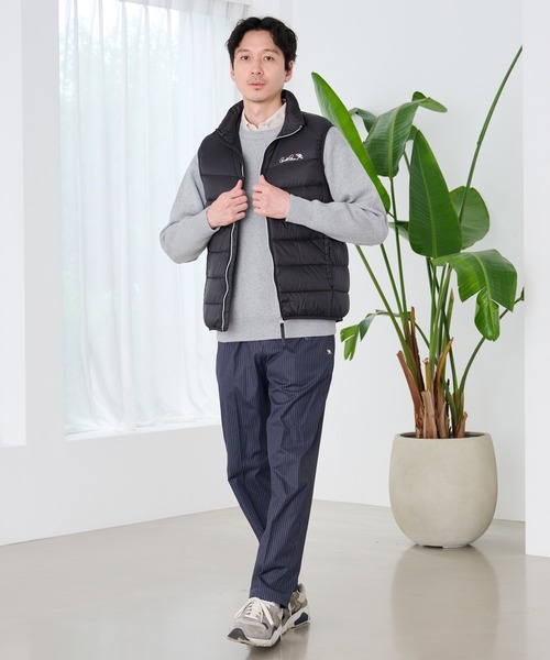 Arnold Palmer（アーノルドパーマー）の「シェア ライトダウンベスト（ダウンベスト・レディース・ブラック/オリーブドラブ/オフホワイト・M/S/L/LL/XS）」の14枚目の写真