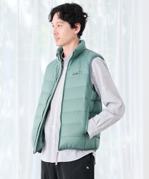 Arnold Palmer（アーノルドパーマー）の「シェア ライトダウンベスト（ダウンベスト・レディース・ブラック/オリーブドラブ/オフホワイト・M/S/L/LL/XS）」の18枚目の写真