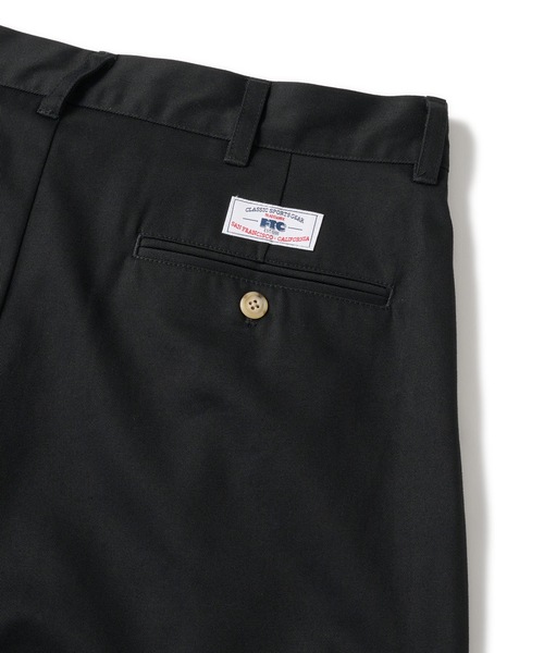 FTC（エフティーシー）の「CHINO SLACKS PANT（チノパンツ・メンズ・ブラック/カーキ/チャコール・MEDIUM/LARGE/X-LARGE/SMALL）」の6枚目の写真