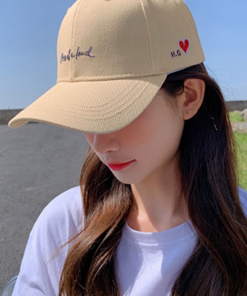 セール】ロゴハート刺繍キャップ（キャップ）｜Kuroba（クロバ）の