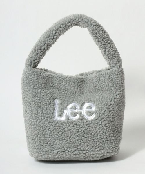 Lee（リー）の「Lee（リー）シープボア ブランドロゴ刺繍ワンハンドルミニバッグ/レディース（ハンドバッグ・レディース・ホワイト/ホワイト×ブラック/ブラック/ダークグレー/ブラウン・FREE）」の12枚目の写真