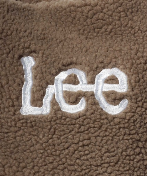 Lee（リー）の「Lee（リー）シープボア ブランドロゴ刺繍ワンハンドルミニバッグ/レディース（ハンドバッグ・レディース・ホワイト/ホワイト×ブラック/ブラック/ダークグレー/ブラウン・FREE）」の15枚目の写真