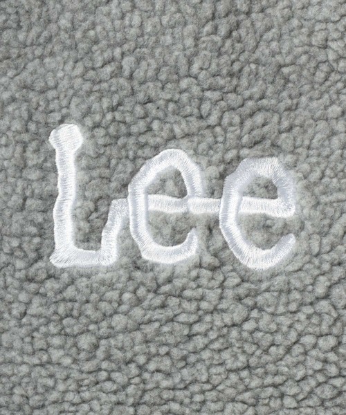 Lee（リー）の「Lee（リー）シープボア ブランドロゴ刺繍ワンハンドルミニバッグ/レディース（ハンドバッグ・レディース・ホワイト/ホワイト×ブラック/ブラック/ダークグレー/ブラウン・FREE）」の13枚目の写真