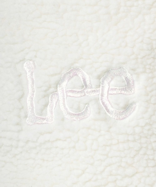 Lee（リー）の「Lee（リー）シープボア ブランドロゴ刺繍ワンハンドルミニバッグ/レディース（ハンドバッグ・レディース・ホワイト/ホワイト×ブラック/ブラック/ダークグレー/ブラウン・FREE）」の7枚目の写真