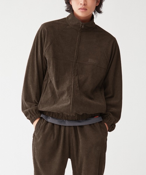 BODY WILD(ボディーワイルド)の「BODY WILD by BEAMS DESIGN ブルゾン コーデュロイ(ブルゾン・メンズ・ダークブラウン/グレー・MEDIUM/LARGE)」の1枚目の写真