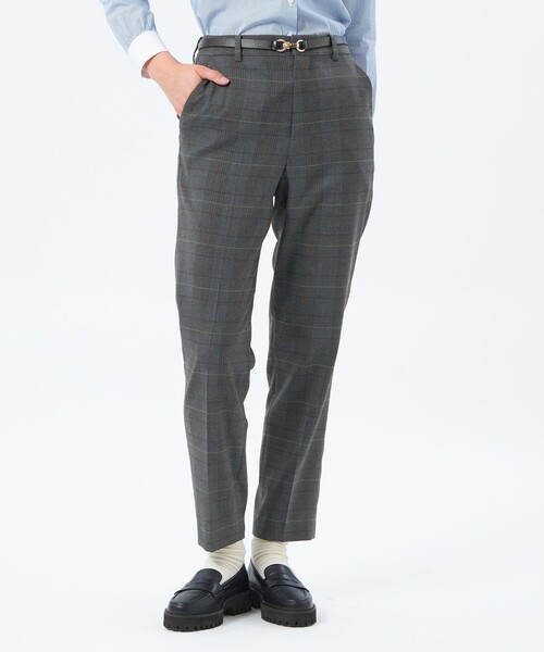 MACKINTOSH PHILOSOPHY(マッキントッシュ フィロソフィー)の「ウォッシャブルウールテーパードパンツ(その他パンツ・レディース・チャコールグレー/ダークネイビー/ベージュ系その他4・36/38)」の2枚目の写真