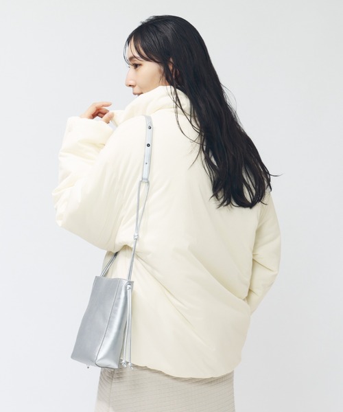 NEW BALANCE(ニューバランス)の「【アルペン限定】 ニューバランス New Balance THE CITY ライトパデットアウター(ダウンジャケット/コート・レディース・ホワイト/ダークグレー・L/M)」の5枚目の写真