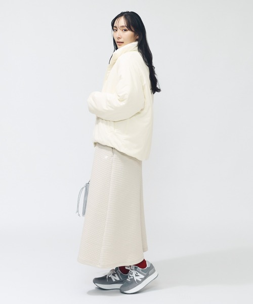 NEW BALANCE(ニューバランス)の「【アルペン限定】 ニューバランス New Balance THE CITY ライトパデットアウター(ダウンジャケット/コート・レディース・ホワイト/ダークグレー・L/M)」の7枚目の写真