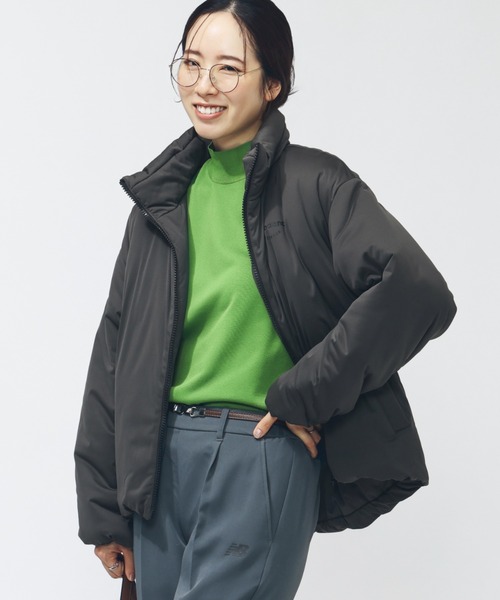 NEW BALANCE(ニューバランス)の「【アルペン限定】 ニューバランス New Balance THE CITY ライトパデットアウター(ダウンジャケット/コート・レディース・ホワイト/ダークグレー・L/M)」の9枚目の写真