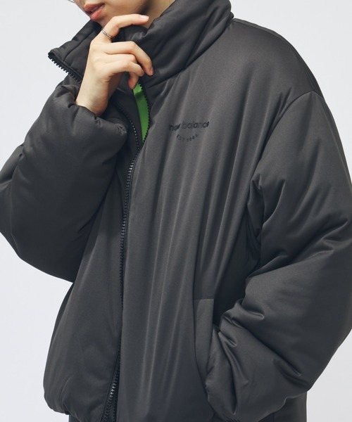 NEW BALANCE(ニューバランス)の「【アルペン限定】 ニューバランス New Balance THE CITY ライトパデットアウター(ダウンジャケット/コート・レディース・ホワイト/ダークグレー・L/M)」の13枚目の写真