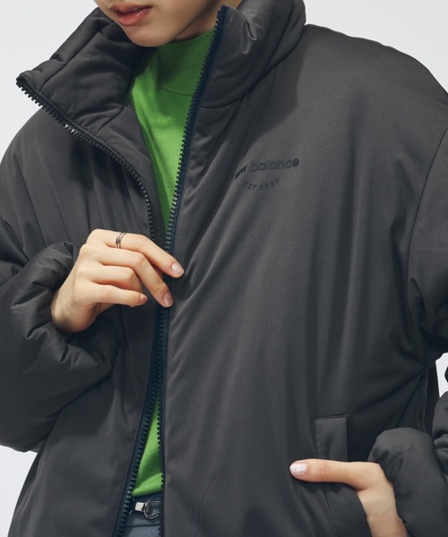 NEW BALANCE(ニューバランス)の「【アルペン限定】 ニューバランス New Balance THE CITY ライトパデットアウター(ダウンジャケット/コート・レディース・ホワイト/ダークグレー・L/M)」の14枚目の写真