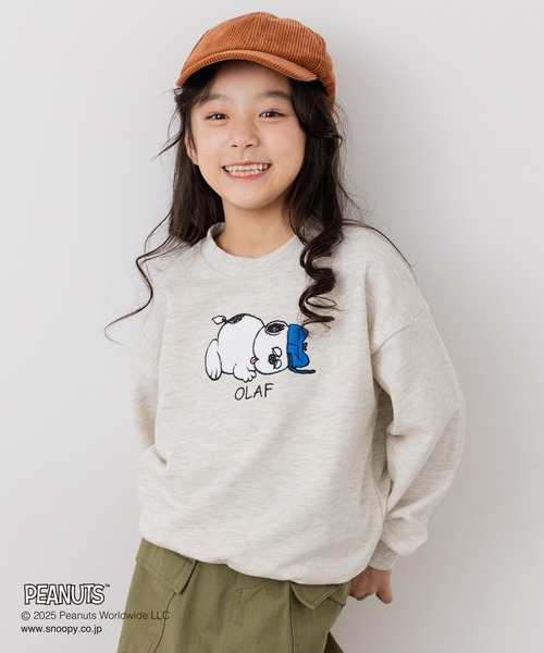 PEANUTS(ピーナッツ)の「〈ピーナッツ〉キャラクター 裏毛トレーナー(スウェット・キッズ・B/G/C/D/E/F/A/H・80cm/90cm/100cm/110cm/120cm/130cm/140cm)」の4枚目の写真