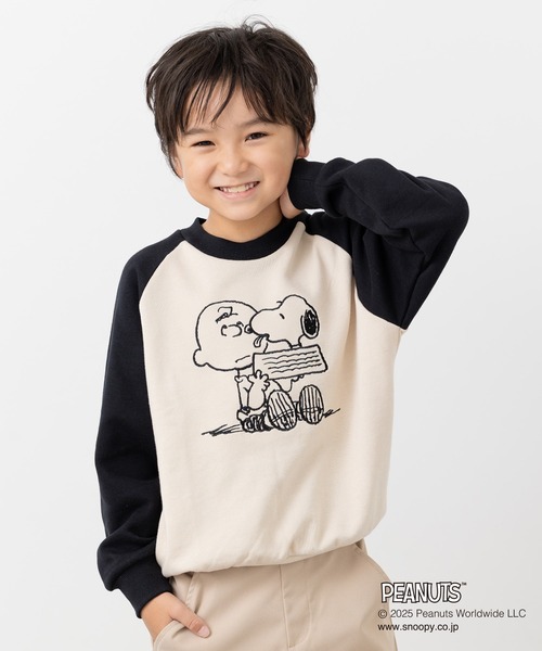 PEANUTS(ピーナッツ)の「〈ピーナッツ〉キャラクター 裏毛トレーナー(スウェット・キッズ・B/G/C/D/E/F/A/H・80cm/90cm/100cm/110cm/120cm/130cm/140cm)」の7枚目の写真