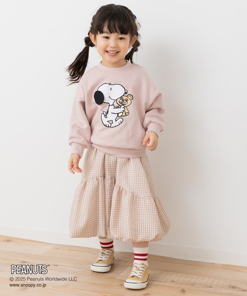 PEANUTS(ピーナッツ)の「〈ピーナッツ〉キャラクター 裏毛トレーナー(スウェット・キッズ・B/G/C/D/E/F/A/H・80cm/90cm/100cm/110cm/120cm/130cm/140cm)」の9枚目の写真