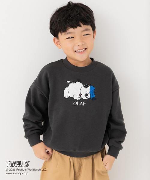 PEANUTS(ピーナッツ)の「〈ピーナッツ〉キャラクター 裏毛トレーナー(スウェット・キッズ・B/G/C/D/E/F/A/H・80cm/90cm/100cm/110cm/120cm/130cm/140cm)」の13枚目の写真