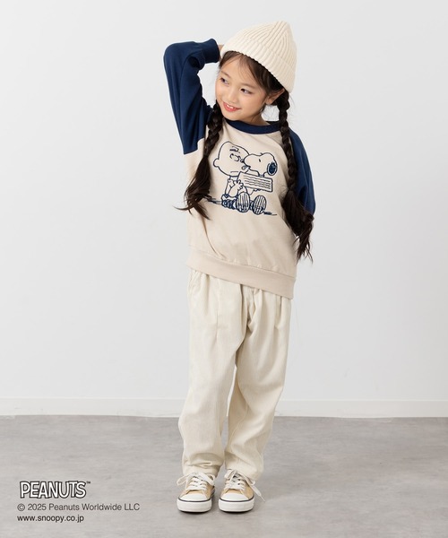 PEANUTS(ピーナッツ)の「〈ピーナッツ〉キャラクター 裏毛トレーナー(スウェット・キッズ・B/G/C/D/E/F/A/H・80cm/90cm/100cm/110cm/120cm/130cm/140cm)」の22枚目の写真