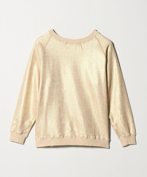 dahl'ia（ダリア）の「＜dahl'ia＞ホイルプリント スウェットプルオーバー（スウェット・レディース・ゴールド・FREE）」の15枚目の写真