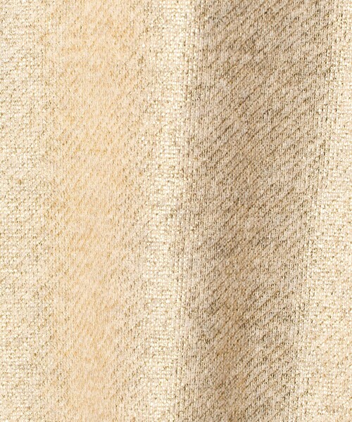 dahl'ia（ダリア）の「＜dahl'ia＞ホイルプリント スウェットプルオーバー（スウェット・レディース・ゴールド・FREE）」の4枚目の写真