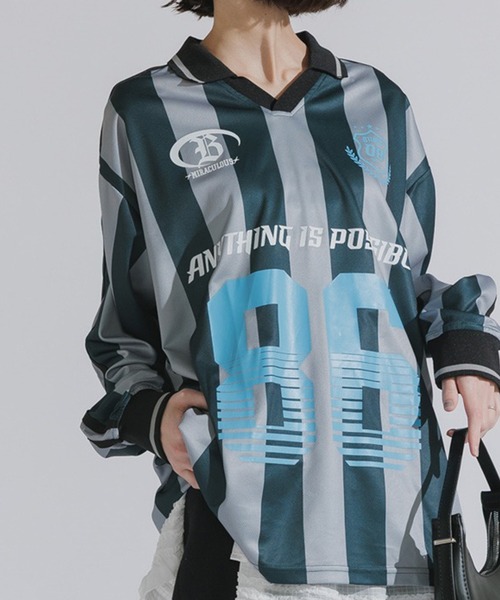SUGGESTION(サジェッション)の「SUGGESTION/サジェッション 総柄デザインゲームシャツ(Tシャツ/カットソー・メンズ・カモフラージュ/グレー・L/M)」の2枚目の写真