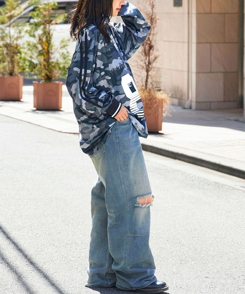SUGGESTION(サジェッション)の「SUGGESTION/サジェッション 総柄デザインゲームシャツ(Tシャツ/カットソー・メンズ・カモフラージュ/グレー・L/M)」の9枚目の写真