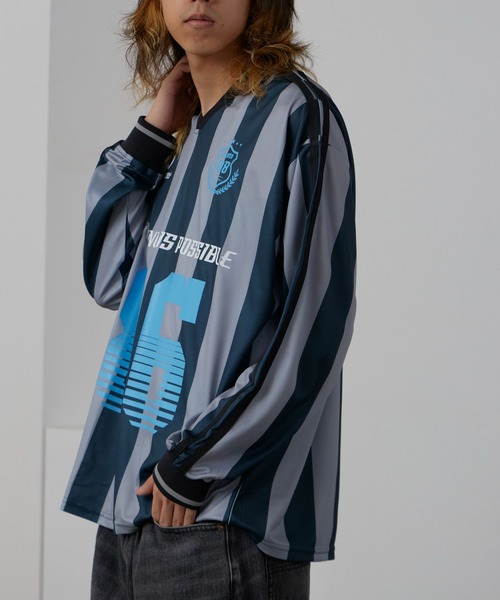 SUGGESTION(サジェッション)の「SUGGESTION/サジェッション 総柄デザインゲームシャツ(Tシャツ/カットソー・メンズ・カモフラージュ/グレー・L/M)」の19枚目の写真