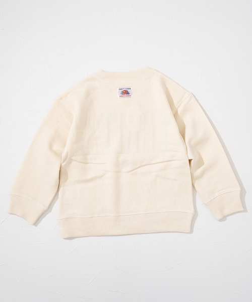 FRUIT OF THE LOOM(フルーツオブザルーム)の「刺繍スウェット / キッズ / スウェット / ロゴプリント / ユニセックス(スウェット・キッズ・ブルー/アイボリー・110cm/130cm/150cm)」の4枚目の写真