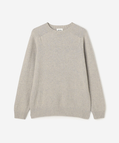 MORRIS & SONS | ジーロンラム クルーネックニット MEN（ニット