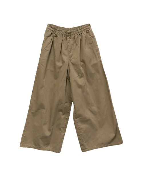 MARAI(マーライ)の「ツイルウエストゴムワイドパンツ(その他パンツ・レディース・ベージュ/カーキ/ブラック・L/M/4L/LL/3L)」の10枚目の写真