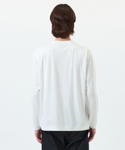 MACKINTOSH PHILOSOPHY（ﾏｯｷﾝﾄｯｼｭ ﾌｨﾛｿﾌｨｰ）の「クルーネックロンT ベアスムース（Tシャツ/カットソー・メンズ・ホワイト・38/40）」の6枚目の写真