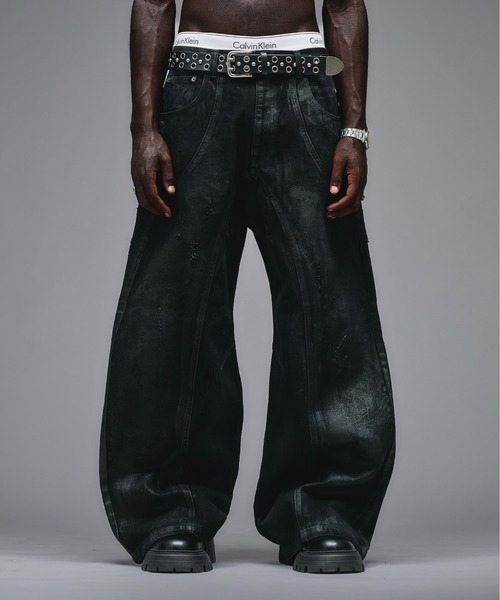 Wax Coating Curve Denim / ワックスコーティングカーブデニム（デニム