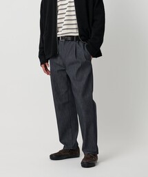 H BEAUTY&YOUTH　DENIM TUCK TROUSERS H BEAUTY&YOUTH UNITED ARROWS（エイチビューティーアンドユース