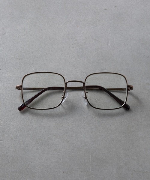 COLONY 2139（コロニートゥーワンスリーナイン）の「スクエアフレームメガネ（メガネ・レディース・ブラウン・FREE）」の3枚目の写真