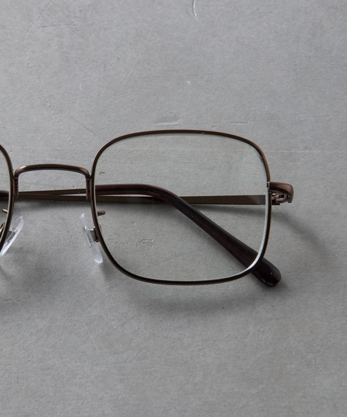 COLONY 2139（コロニートゥーワンスリーナイン）の「スクエアフレームメガネ（メガネ・レディース・ブラウン・FREE）」の2枚目の写真